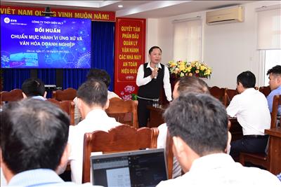 Bồi huấn văn hóa doanh nghiệp và Chuẩn mực hành vi ứng xử cho CBCNV