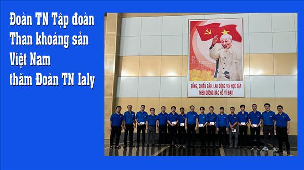 Đoàn TN Tập đoàn Than khoáng sản Việt Nam thăm Đoàn TN Ialy