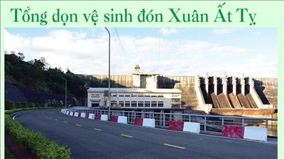 Tổng vệ sinh đón Xuân Ất Tỵ