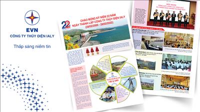 Kỷ niệm 22 năm thành lập Công ty Thủy điện Ialy (28.02.2000-28.02.2022)
